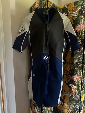 Jet Pilot 23mm Shorty Wetsuit Mens Large Swim Surfing L
